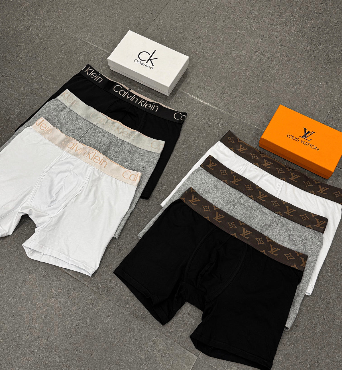 Pack boxers avec boite